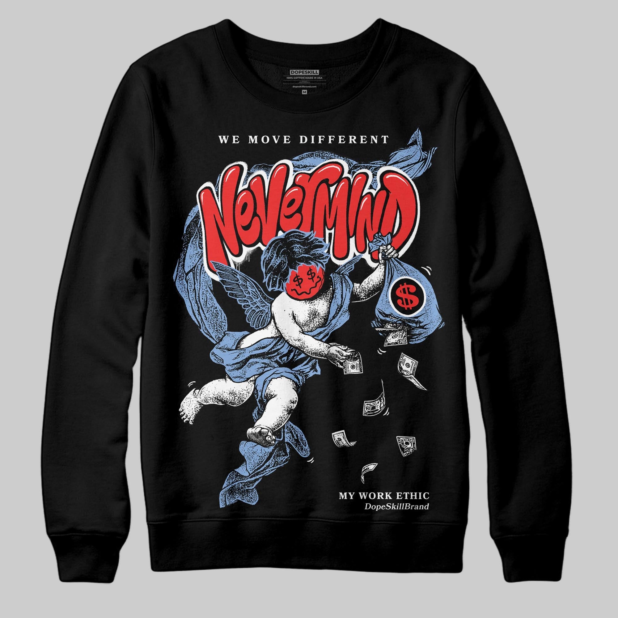 Forget Me Not 4s superstreetwear Sweatshirt Nevermind Graphic