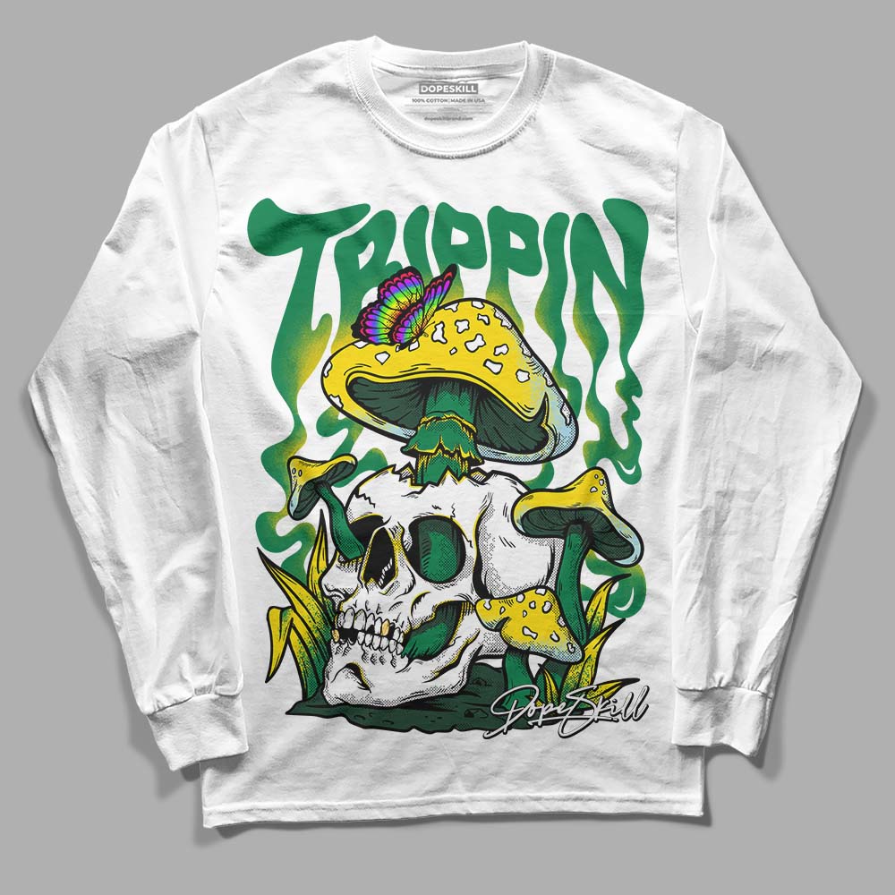 Lucky Green 5s superstreetwear Long Sleeve T-Shirt Trippin Graphic