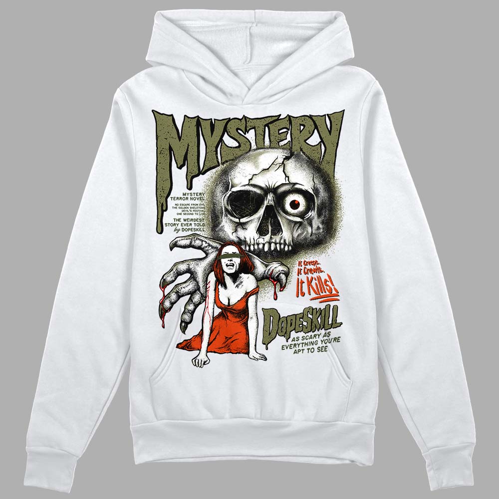Olive Collection superstreetwear Hoodie Sweatshirt Mystery Ghostly Grasp Graphic