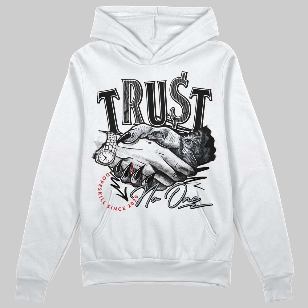 Bred Reimagined 4s superstreetwear Hoodie Sweatshirt Trust No One Graphic
