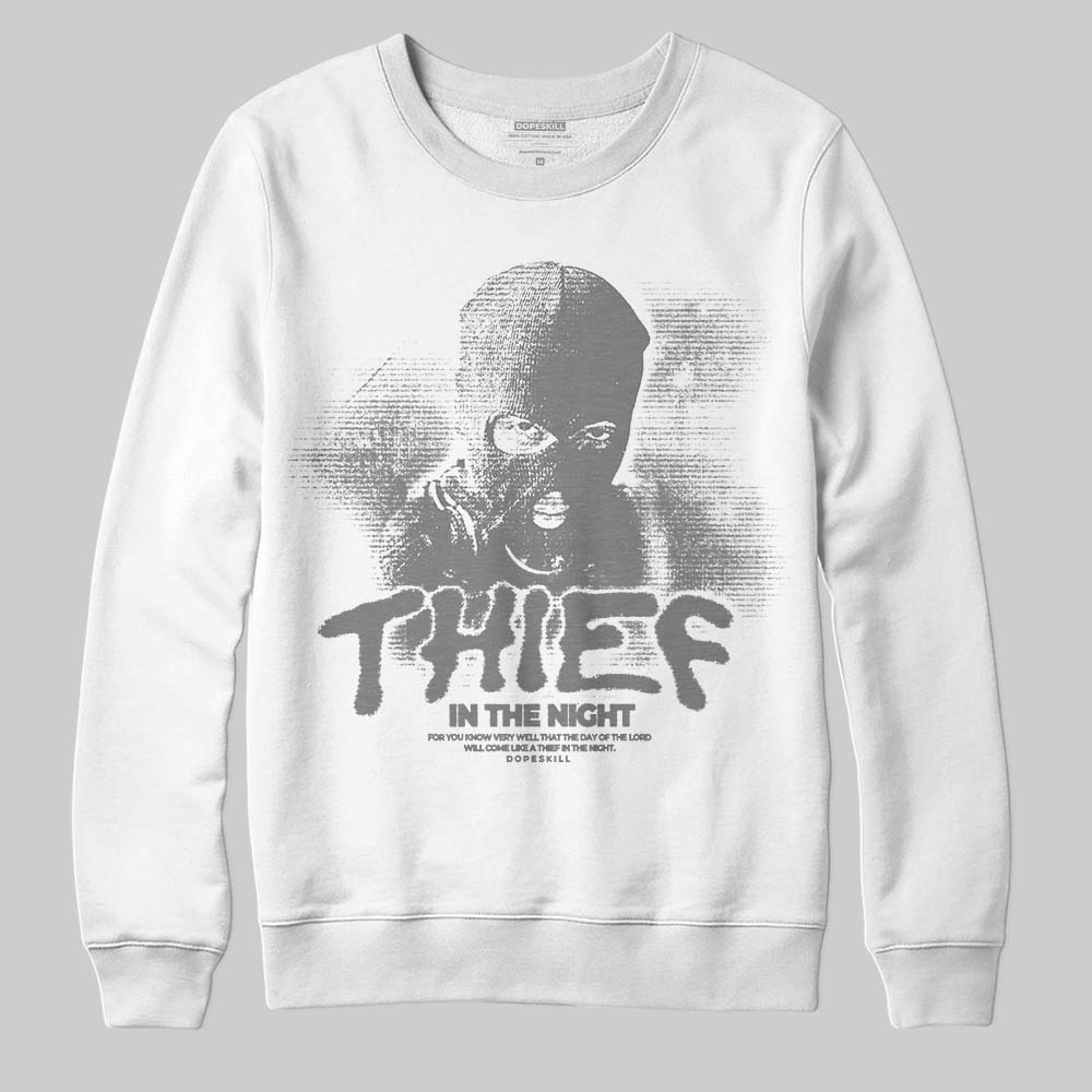 Grey Collection superstreetwear Sweatshirt Thief In The Night Graphic