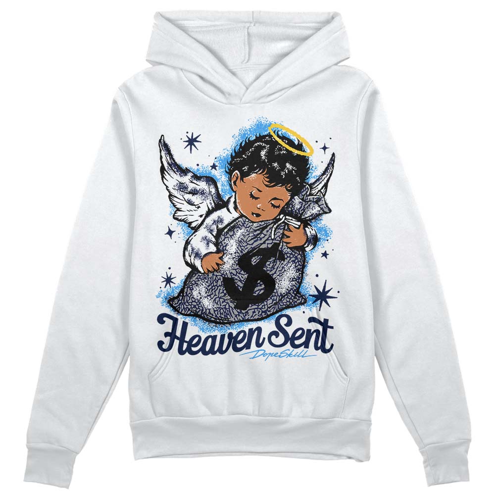 AJ Spizike White Obsidian superstreetwear Hoodie Sweatshirt Heaven Sent Graphic