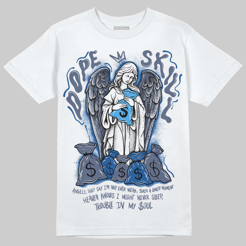 Diffused Blue 11s superstreetwear T-Shirt Angels Graphic