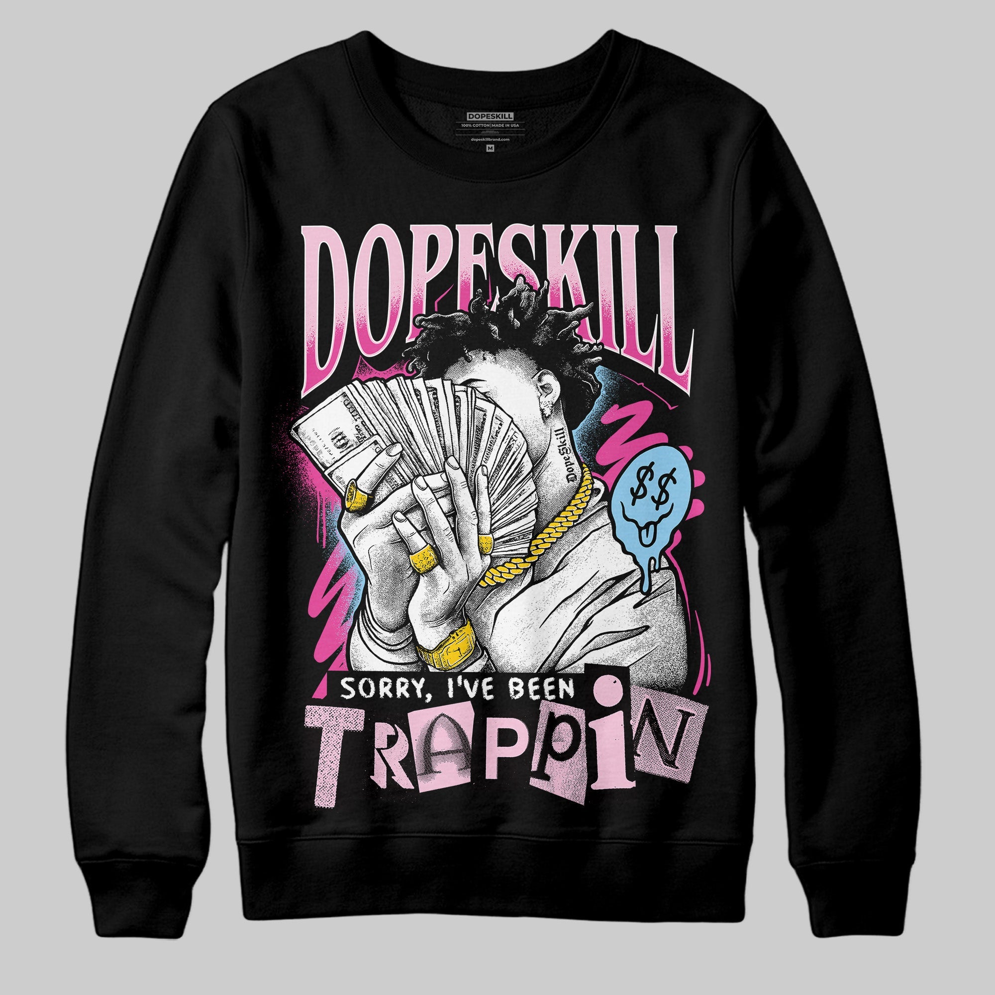 Doernbecher 6s superstreetwear Sweatshirt Sorry I've Been Trappin Graphic