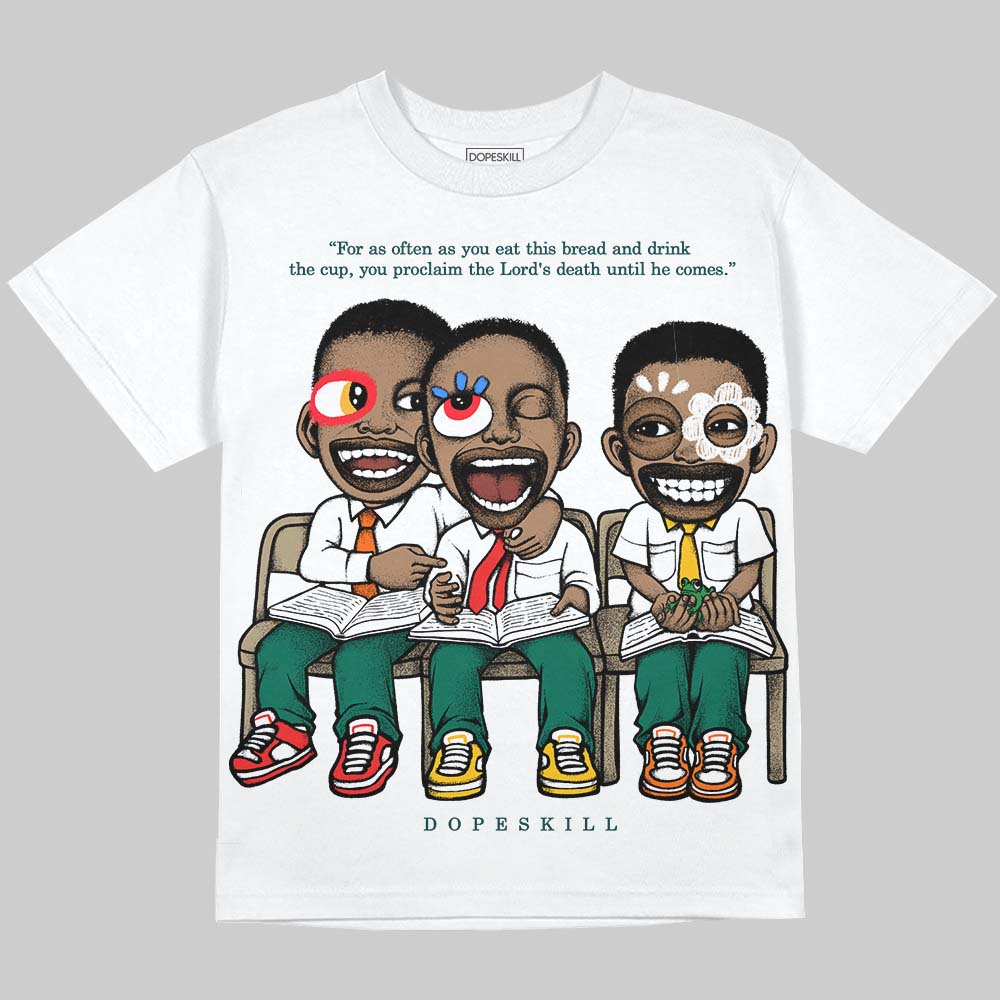 Oxidized Green 4s superstreetwear Oversize Print T-Shirt First Sunday Graphic