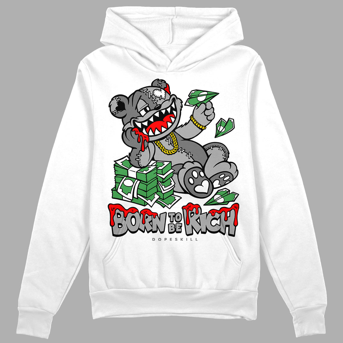 Stealth 12s superstreetwear Hoodie Sweatshirt Born To Be Rich Graphic