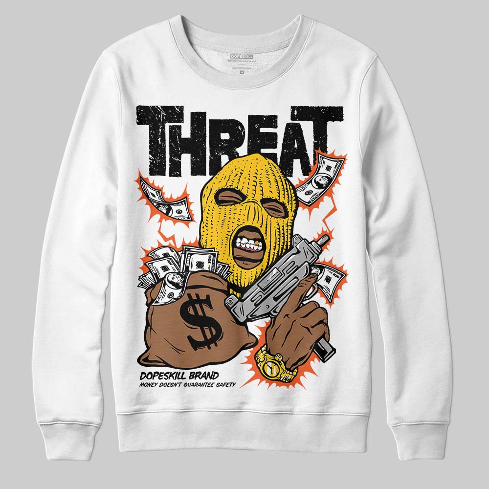 Yellow Collection superstreetwear Sweatshirt Under Threat Graphic