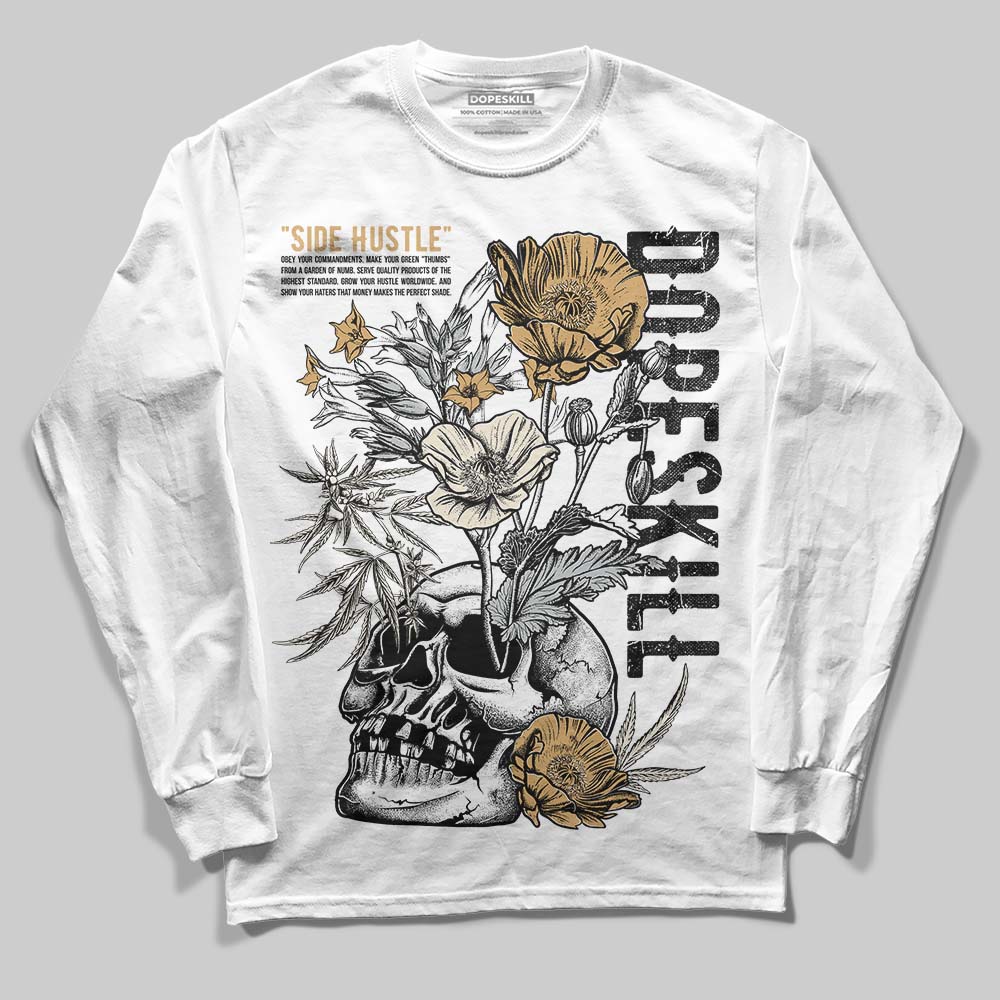 Reverse Metallic 5s superstreetwear Long Sleeve T-Shirt Side Hustle Graphic