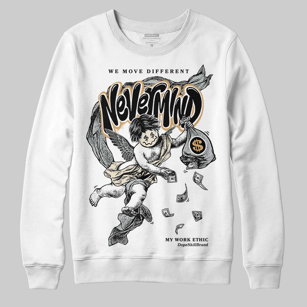 Reverse Metallic 5s superstreetwear Sweatshirt Nevermind Graphic