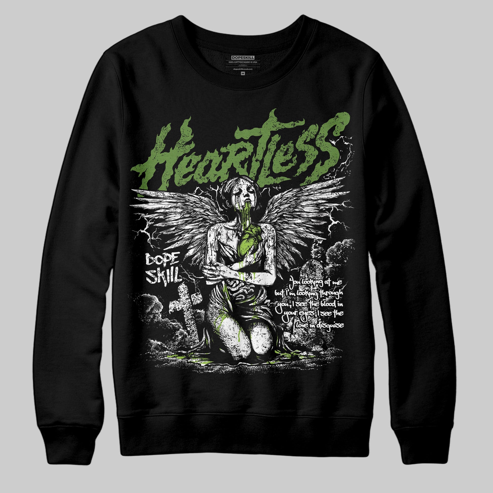 Dunk 'Chlorophyll' superstreetwear Sweatshirt Heartless Graphic