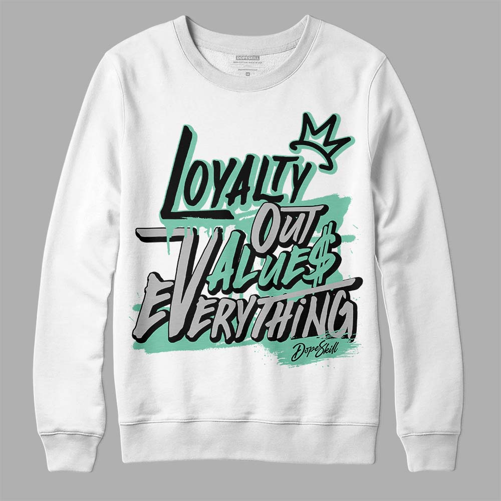 Green Glow 3s superstreetwear Sweatshirt LOVE Graphic