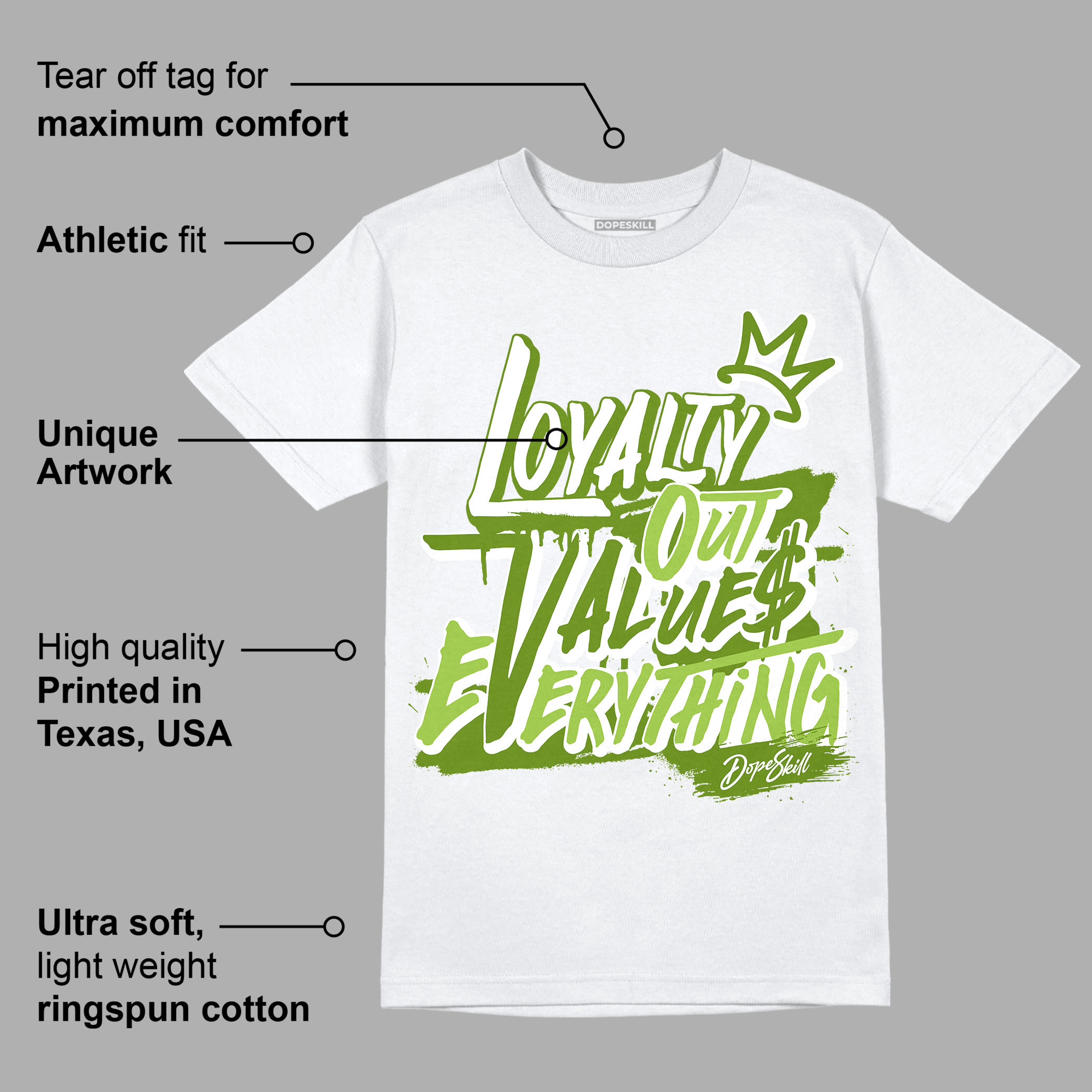 Dunk Low 'Chlorophyll' superstreetwear T-Shirt LOVE Graphic