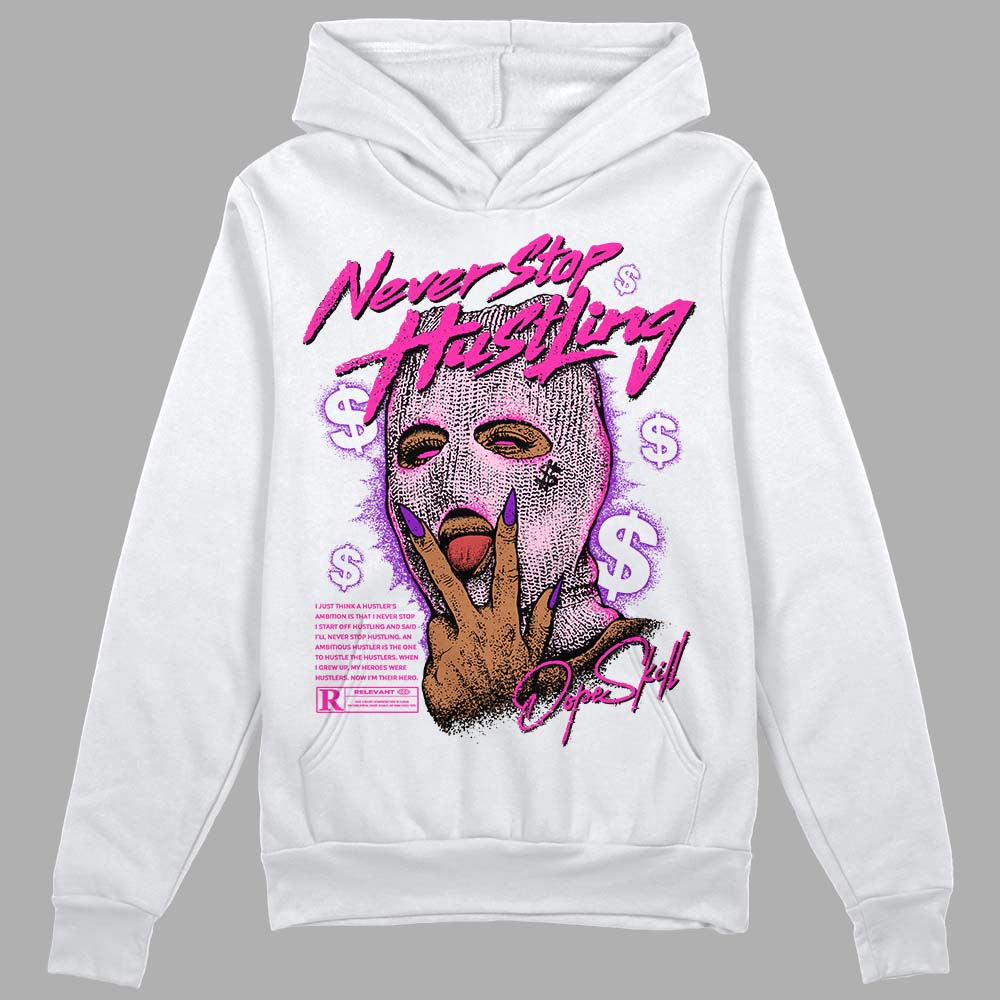 Triple Pink Dunk superstreetwear Hoodie Sweatshirt Never Stop Hustling Graphic