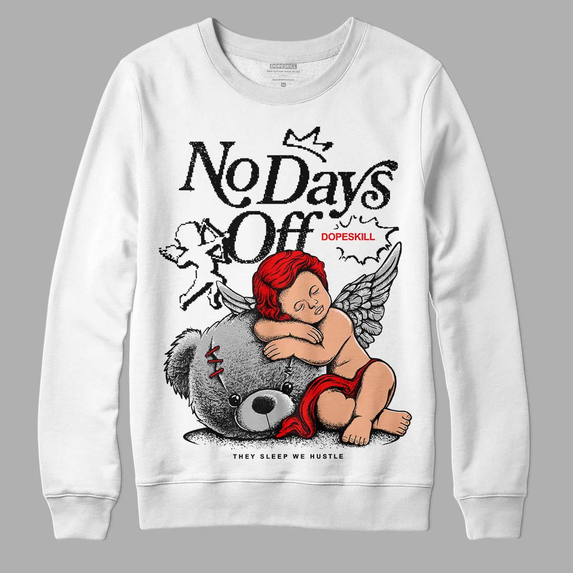 Dunk Low Panda White Black superstreetwear Sweatshirt New No Days Off Graphic