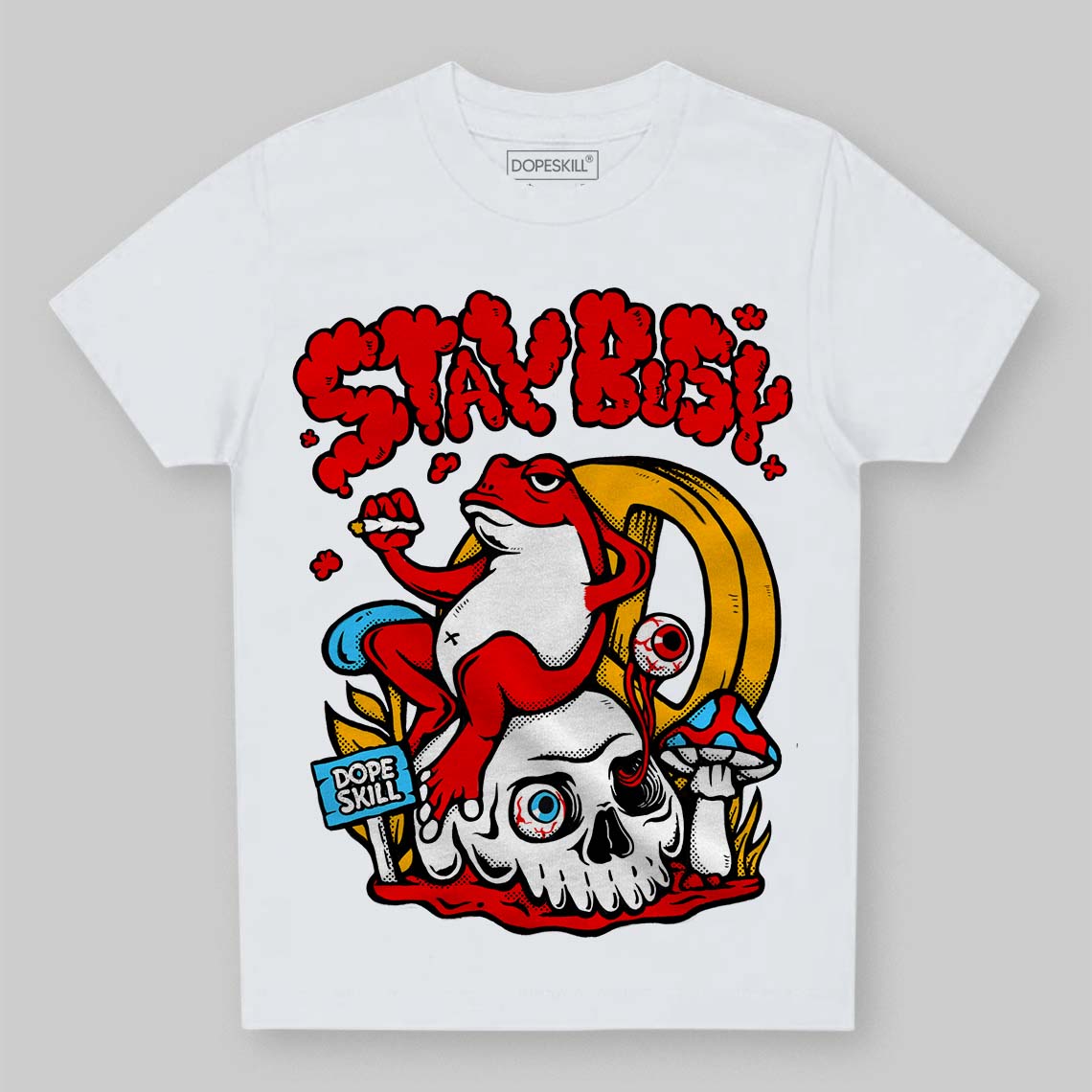 Red Collection superstreetwear Toddler Kids T-shirt Stay Busy Graphic