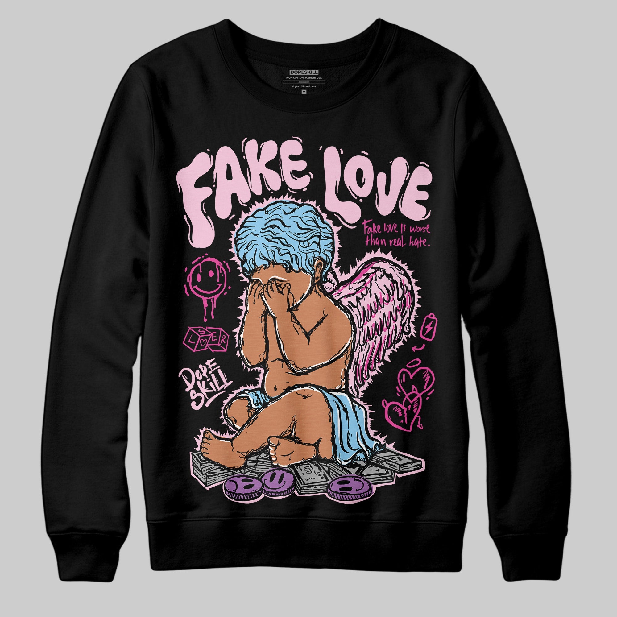 Doernbecher 6s superstreetwear Sweatshirt False Love Graphic