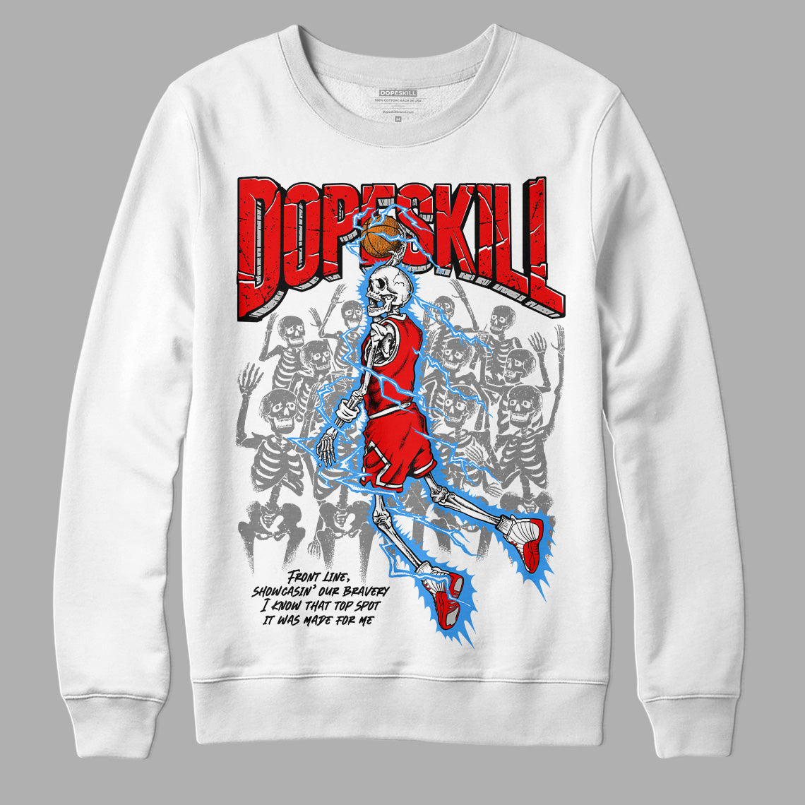 Cherry 12s superstreetwear Sweatshirt Thunder Dunk Graphic