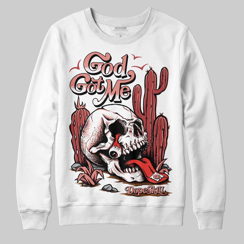 Dune Red 13s superstreetwear Sweatshirt God Got Me Graphic