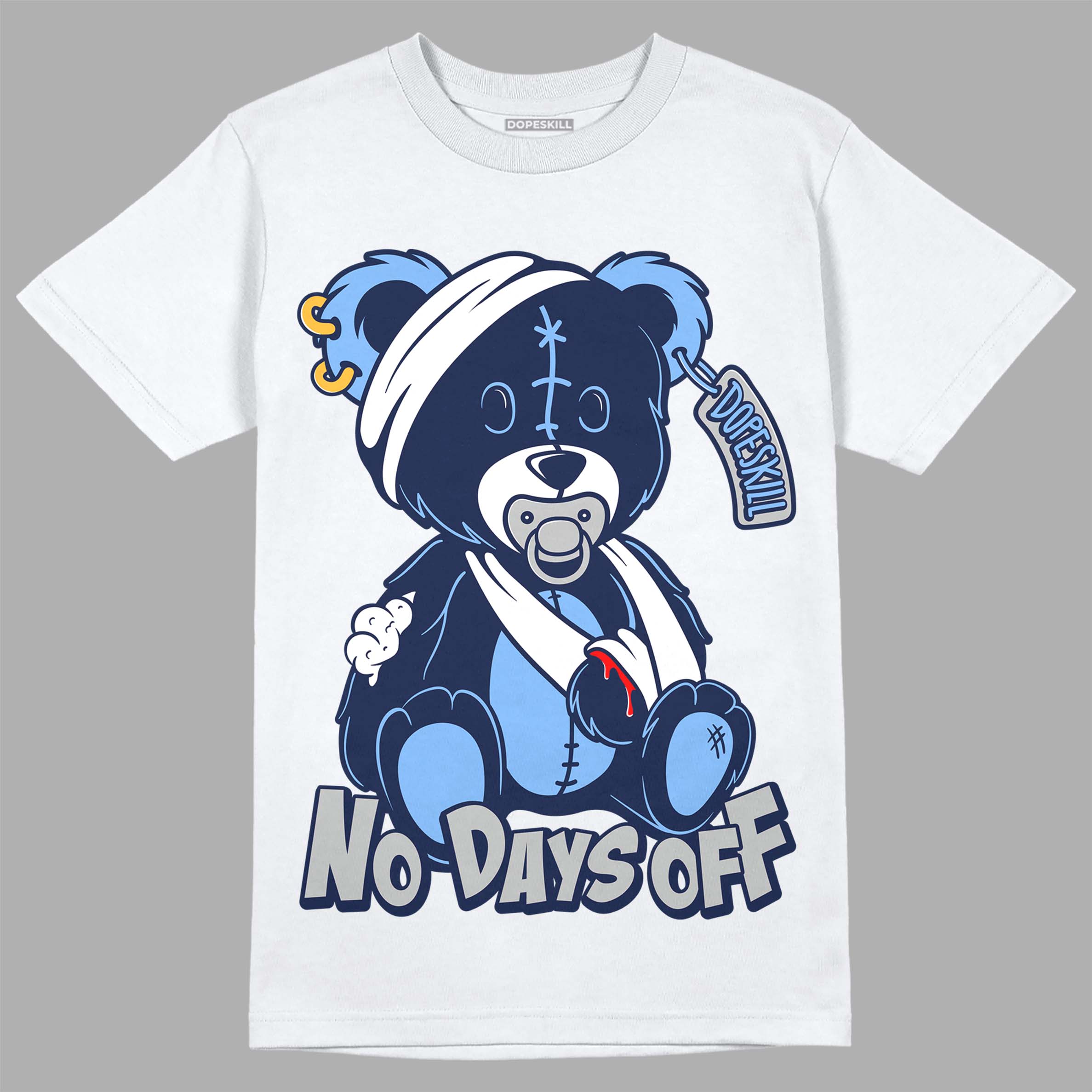 Midnight Navy 5s superstreetwear T-Shirt Hurt Bear Graphic
