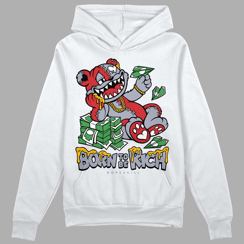 Bred Reimagined 4s superstreetwear Hoodie Sweatshirt Born To Be Rich Graphic