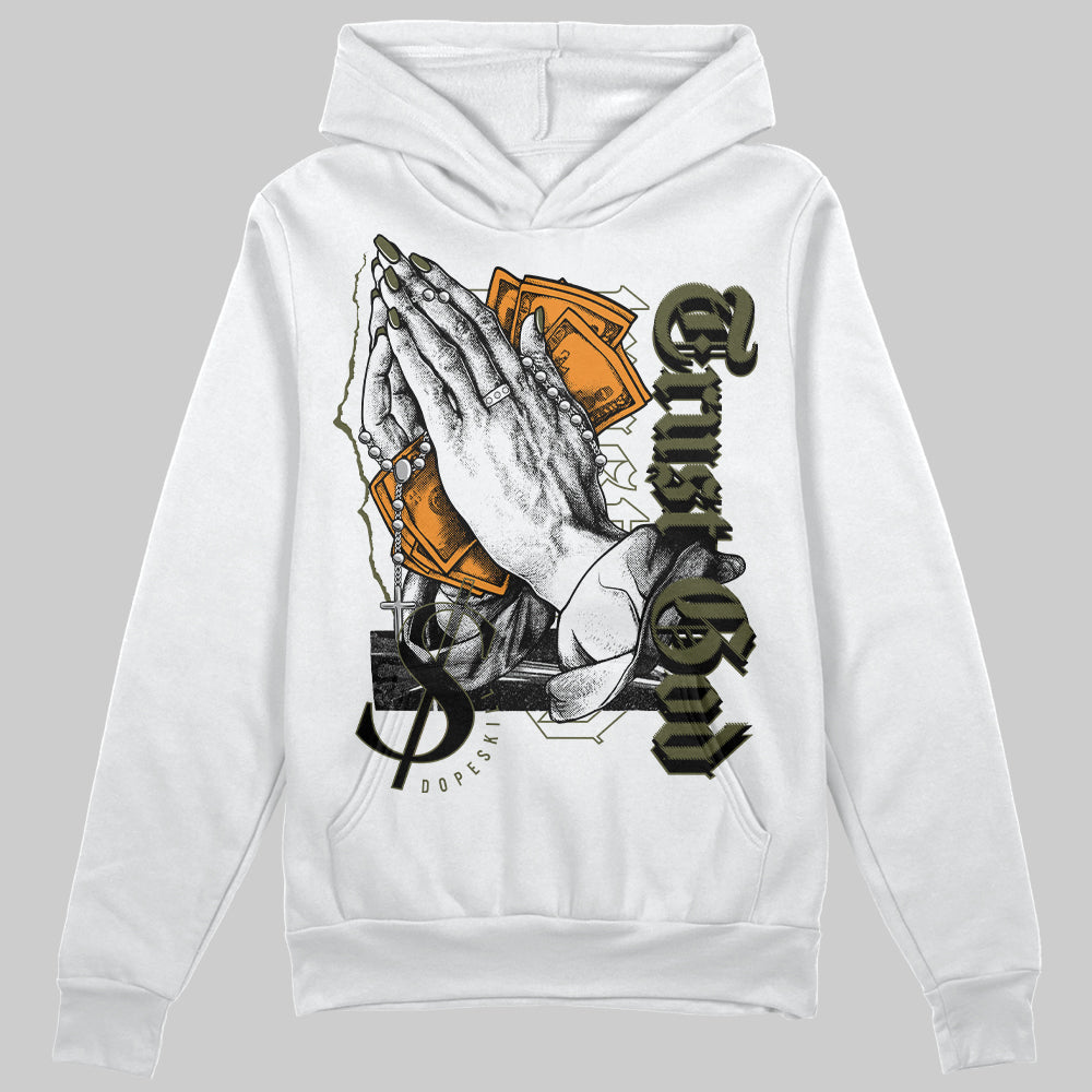 Olive 5s superstreetwear Hoodie Sweatshirt Trust God Graphic