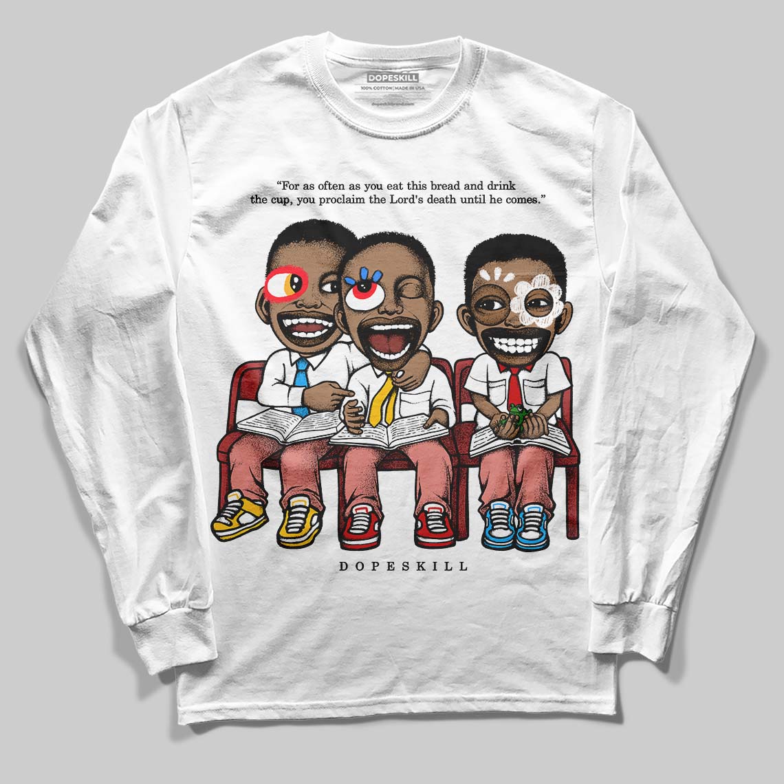 Dune Red 13s superstreetwear Long Sleeve T-Shirt First Sunday Graphic