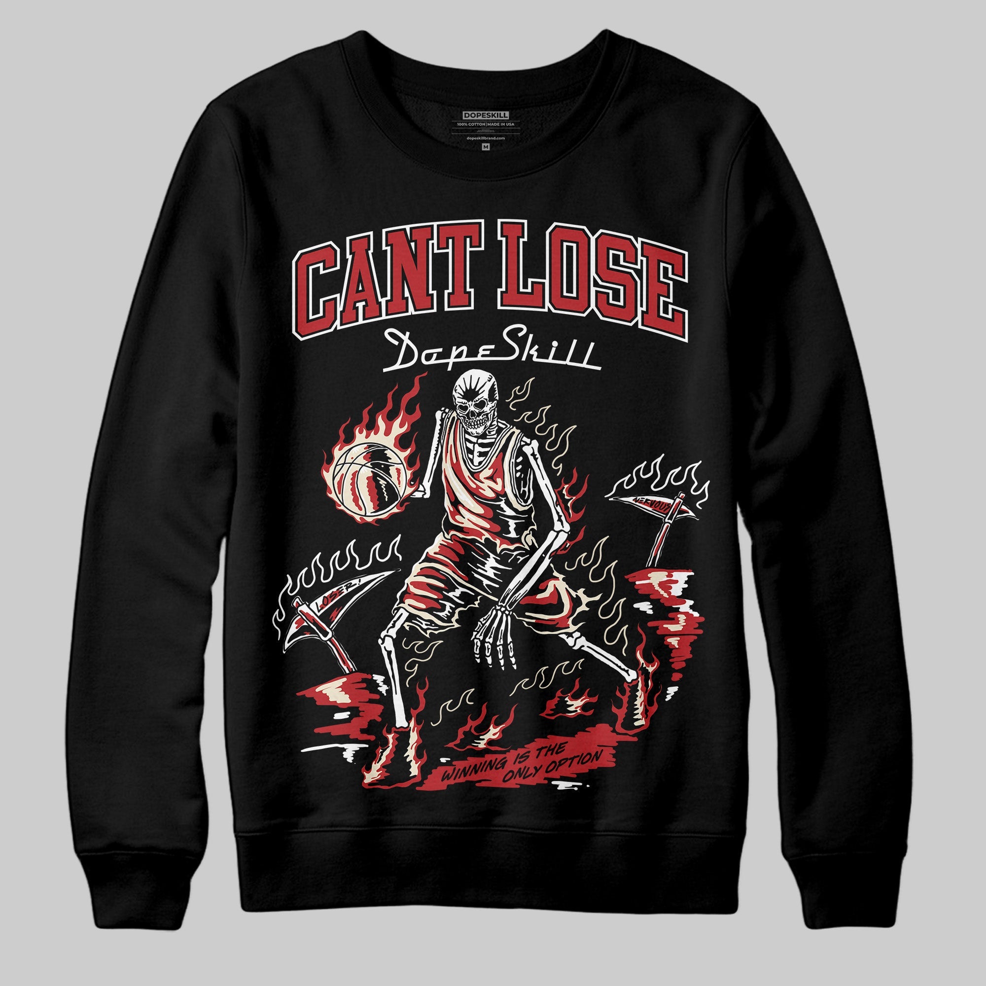 Black Toe Reimagined 1s superstreetwear Sweatshirt Cant Lose Graphic
