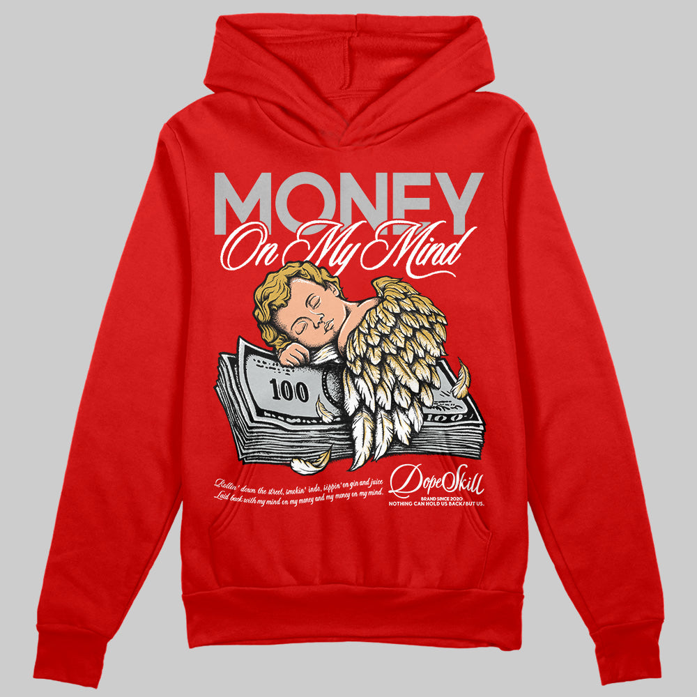 Bred Velvet 11s superstreetwear Red Hoodie Sweatshirt MOMM Graphic