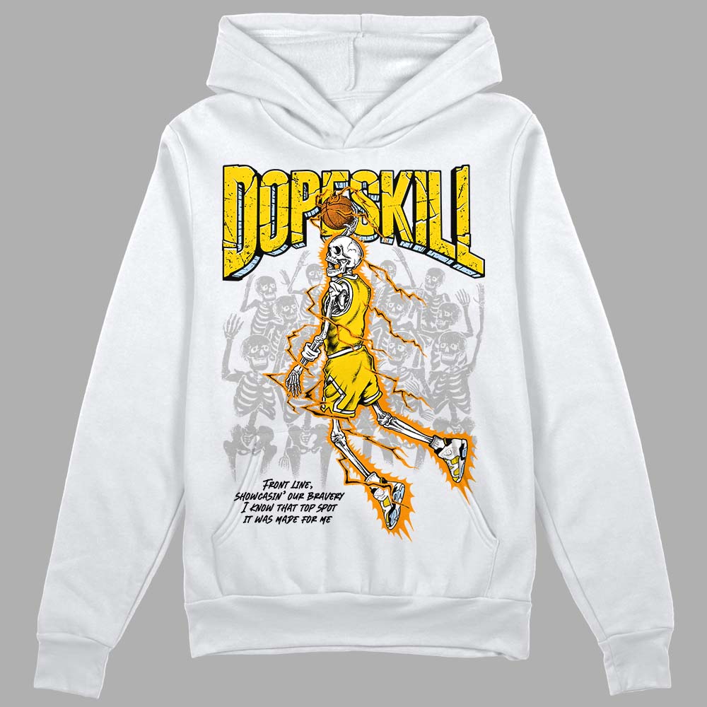 Yellow Ochre 6s superstreetwear Hoodie Sweatshirt Thunder Dunk Graphic