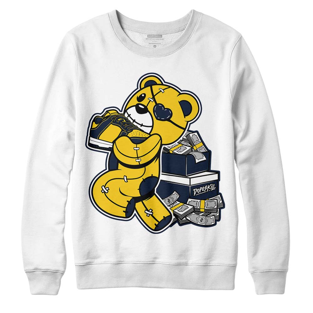 Michigan Dunks superstreetwear Sweatshirt Bear Steals Sneaker Graphic