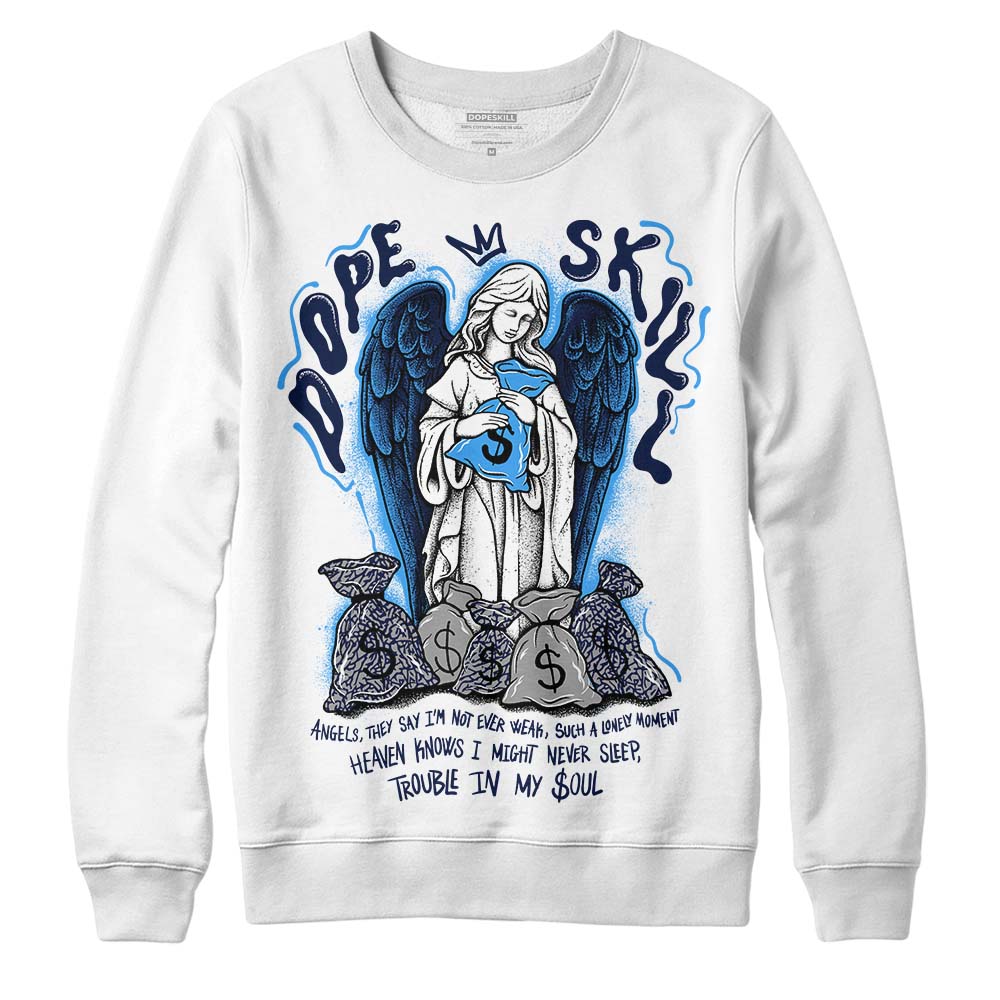AJ Spizike White Obsidian superstreetwear Sweatshirt Angels Graphic