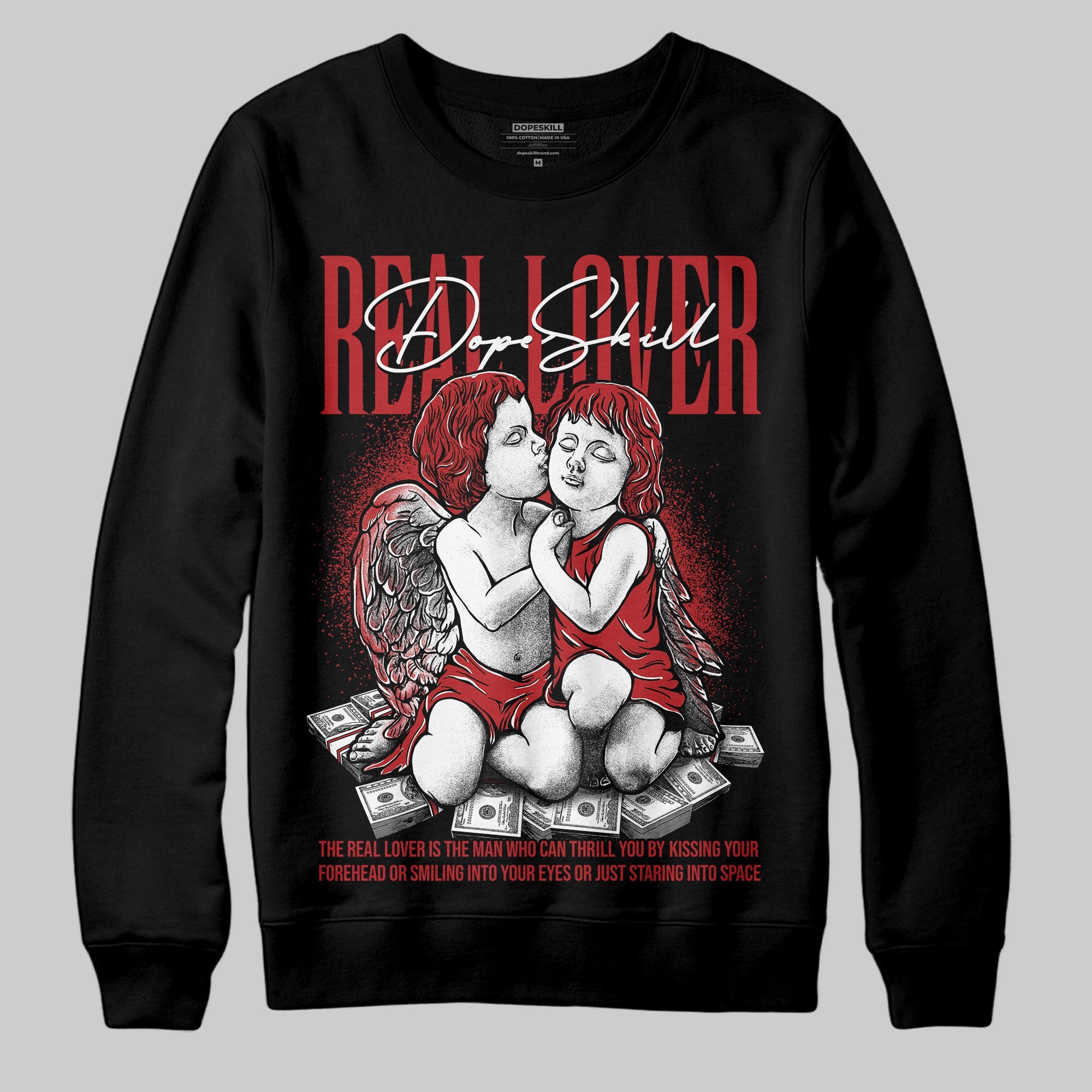 Flu Game 12s superstreetwear Sweatshirt Real Lover Graphic