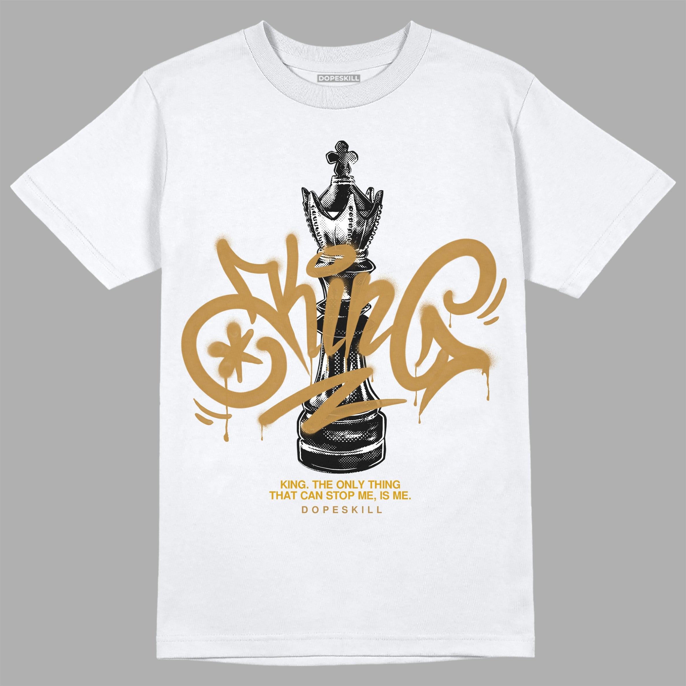 Wheat 13s superstreetwear T-Shirt King Chess Graphic