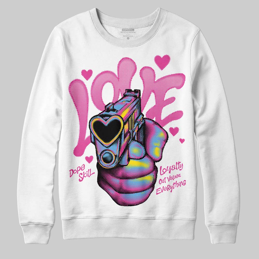 Triple Pink Dunk superstreetwear Sweatshirt Love Shot Graphic
