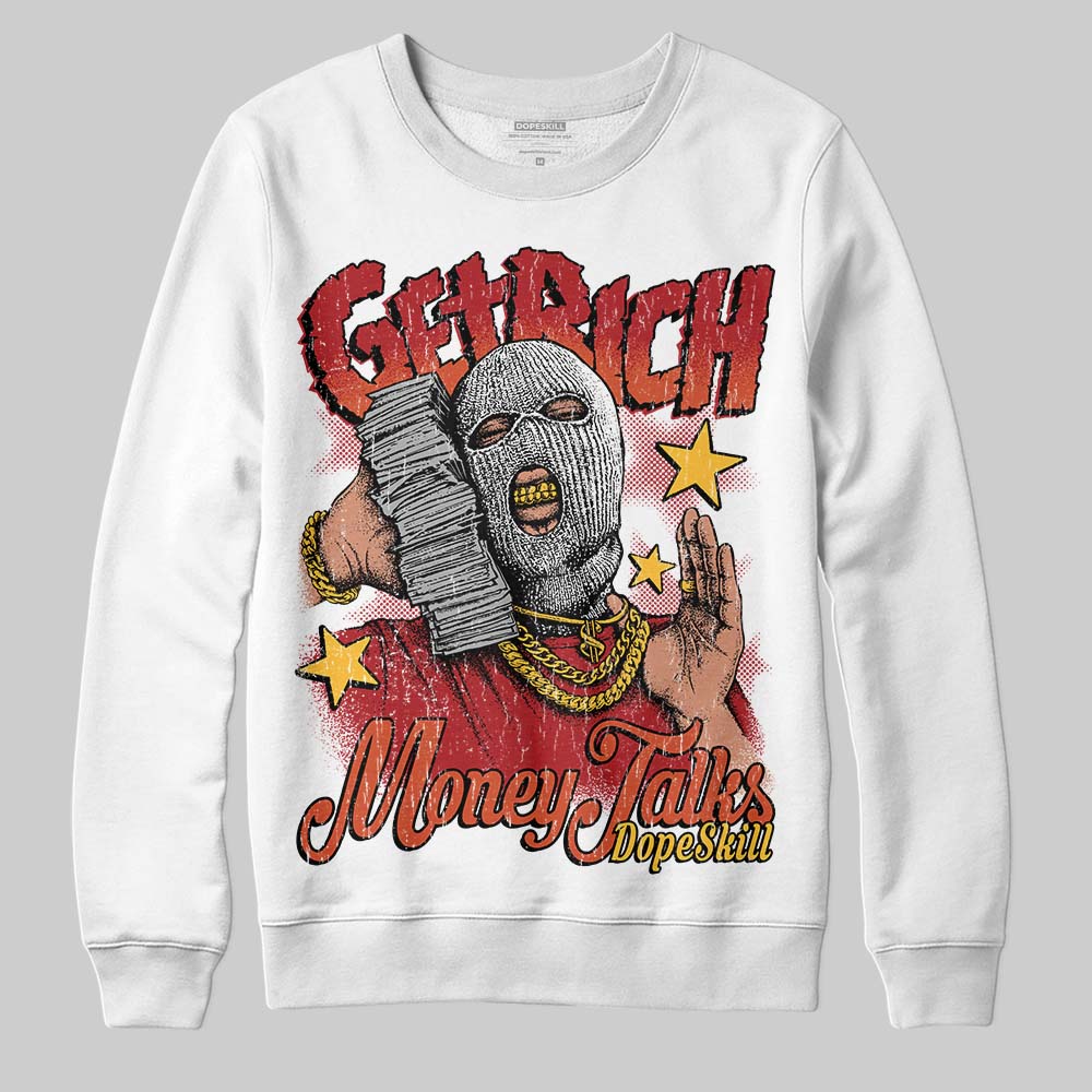 Brick By Brick 4s superstreetwear Sweatshirt Get Rich Graphic