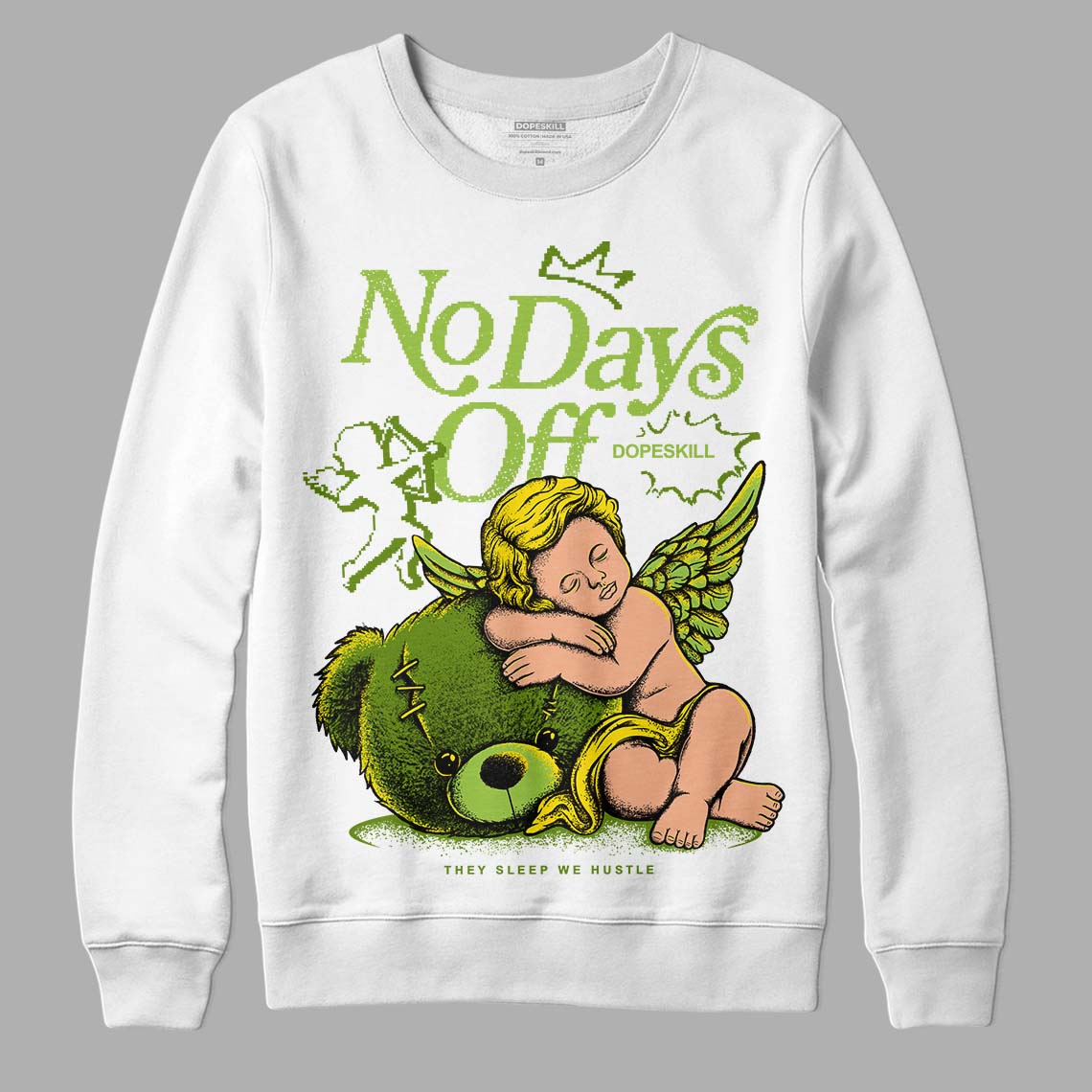 Dunk Low 'Chlorophyll' superstreetwear Sweatshirt New No Days Off Graphic