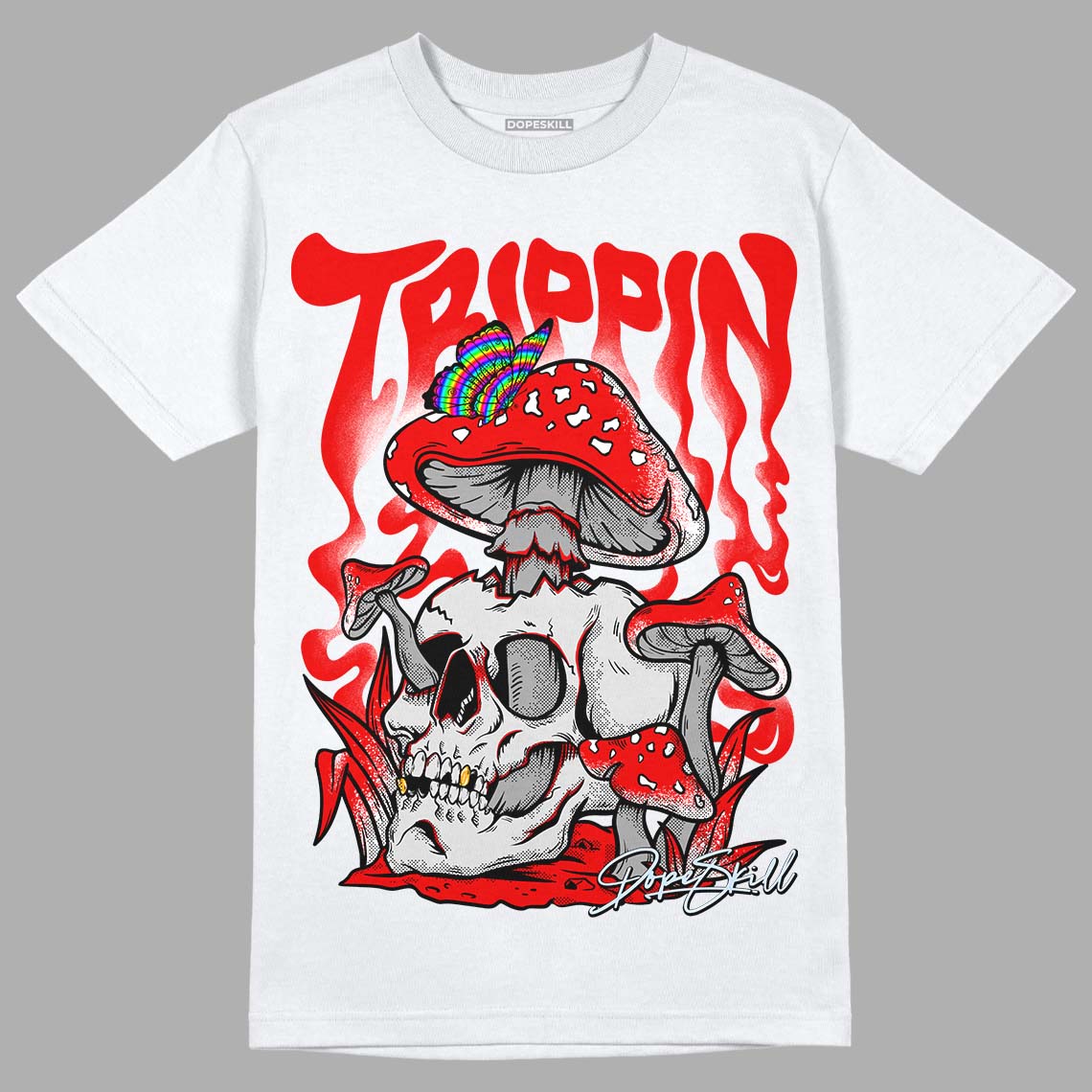 Cherry 11s superstreetwear T-Shirt Trippin Graphic