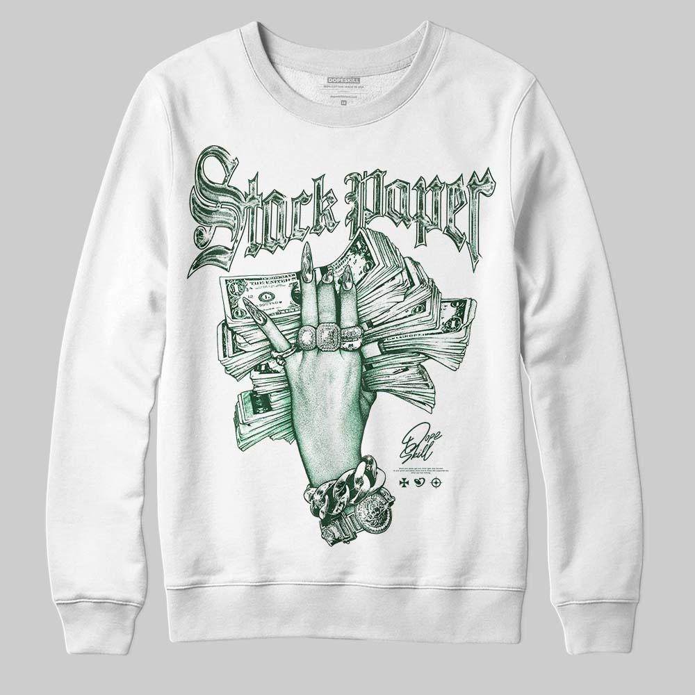 Green Collection superstreetwear Sweatshirt Stack Paper Graphic