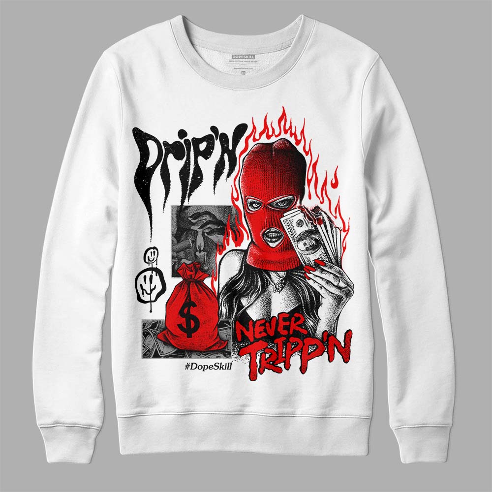 Dunk Panda White Black superstreetwear Sweatshirt Drip'n Never Tripp'n Graphic