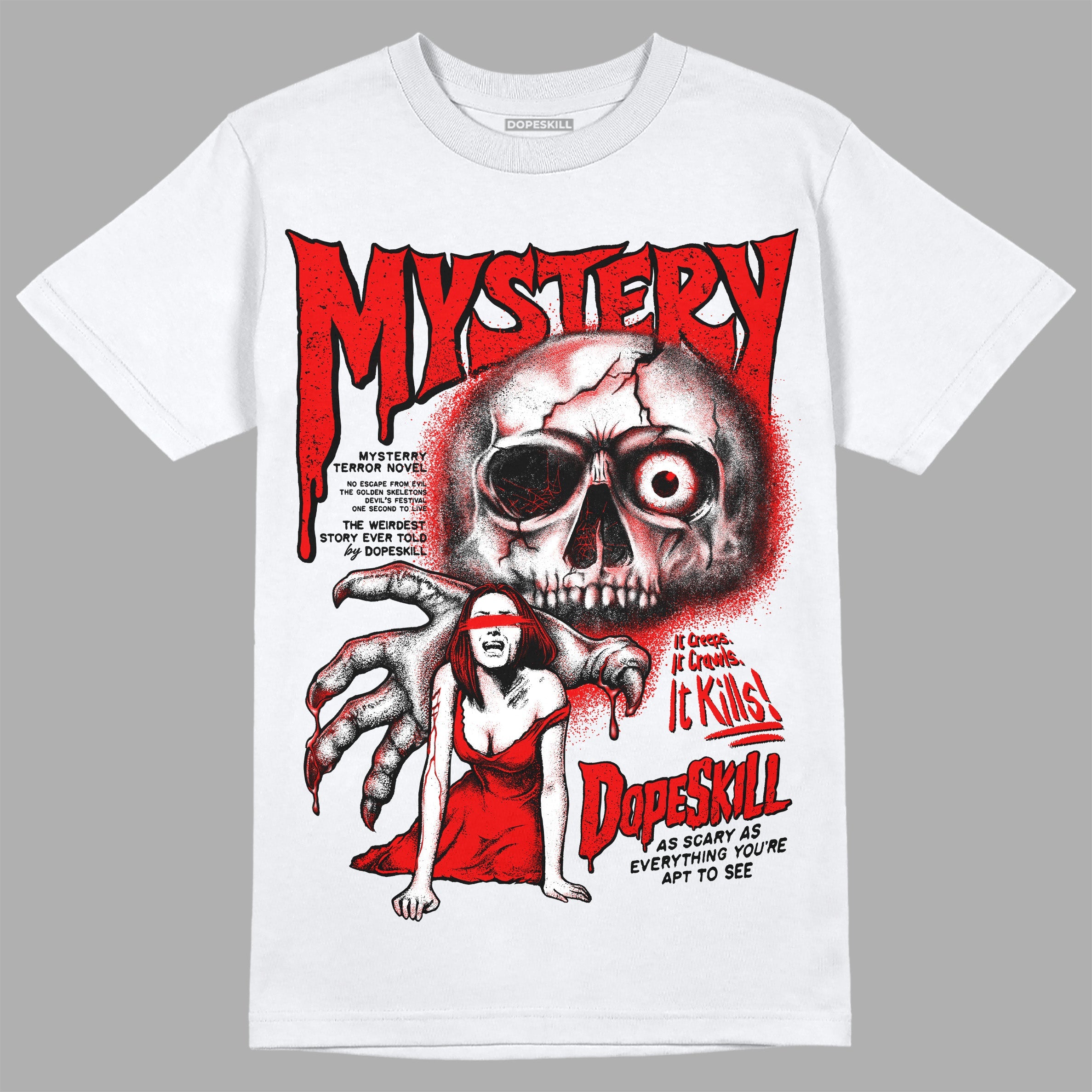 Cherry 12s superstreetwear T-Shirt Mystery Ghostly Grasp Graphic