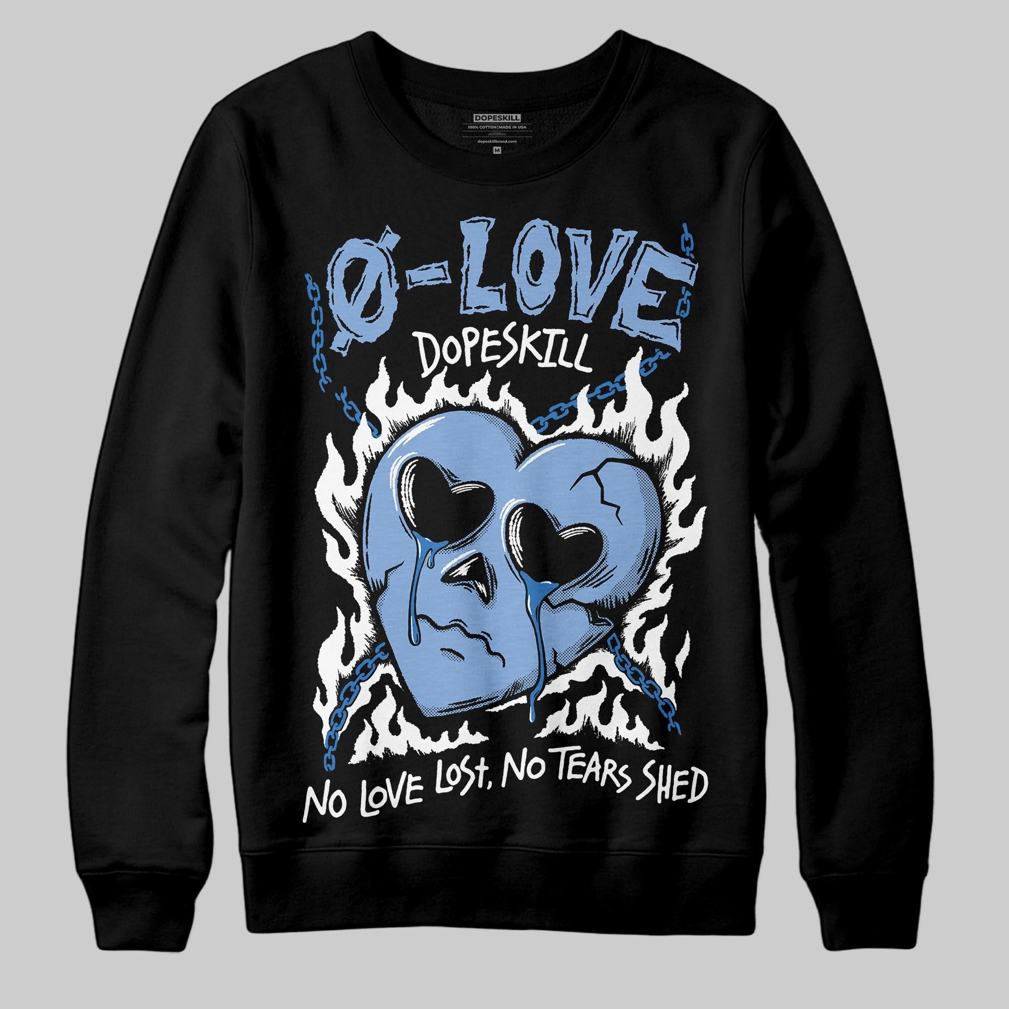 Forget Me Not 4s superstreetwear Sweatshirt Crying Heart Graphic