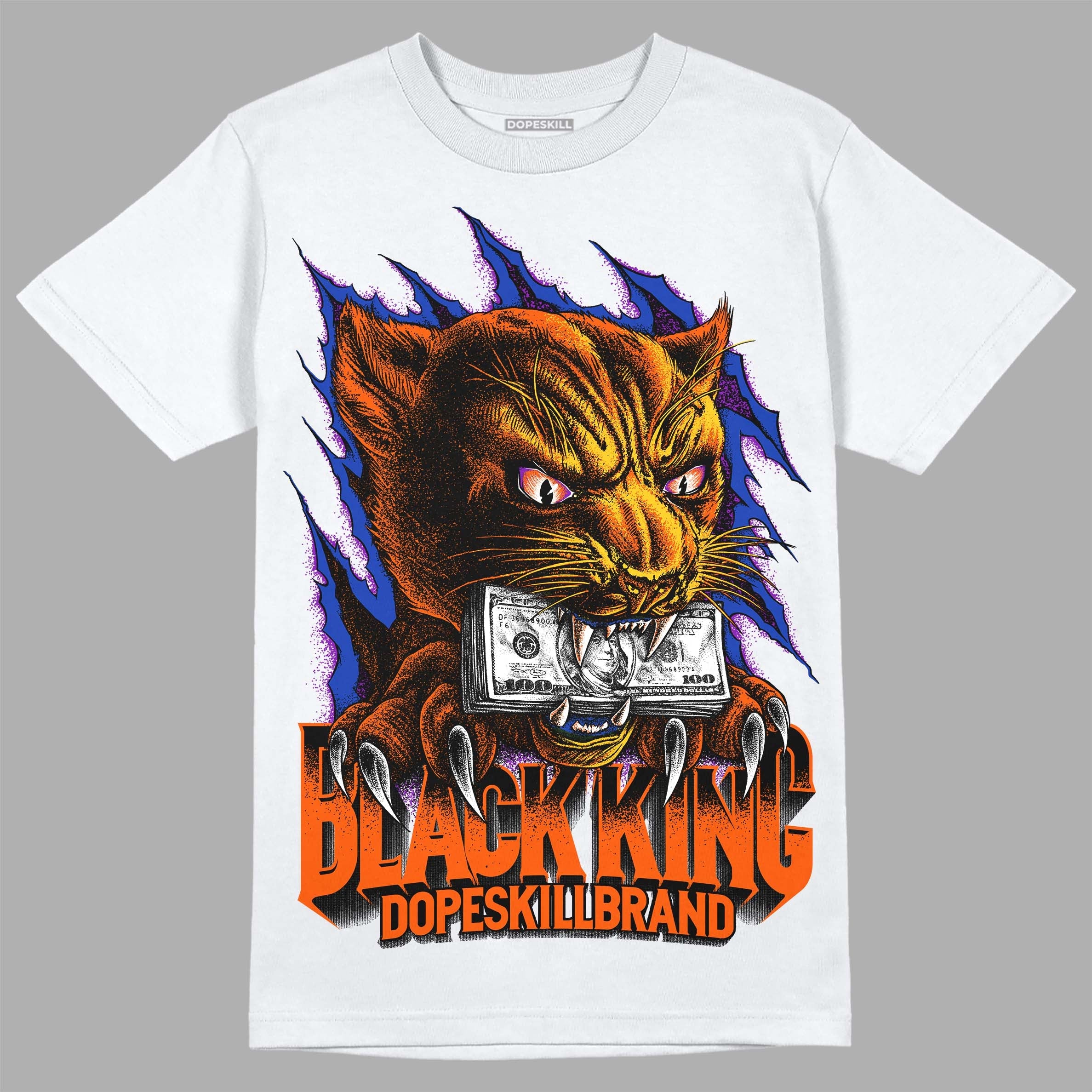 Dunk Low Futura Orange Blaze superstreetwear T-Shirt Black King Graphic