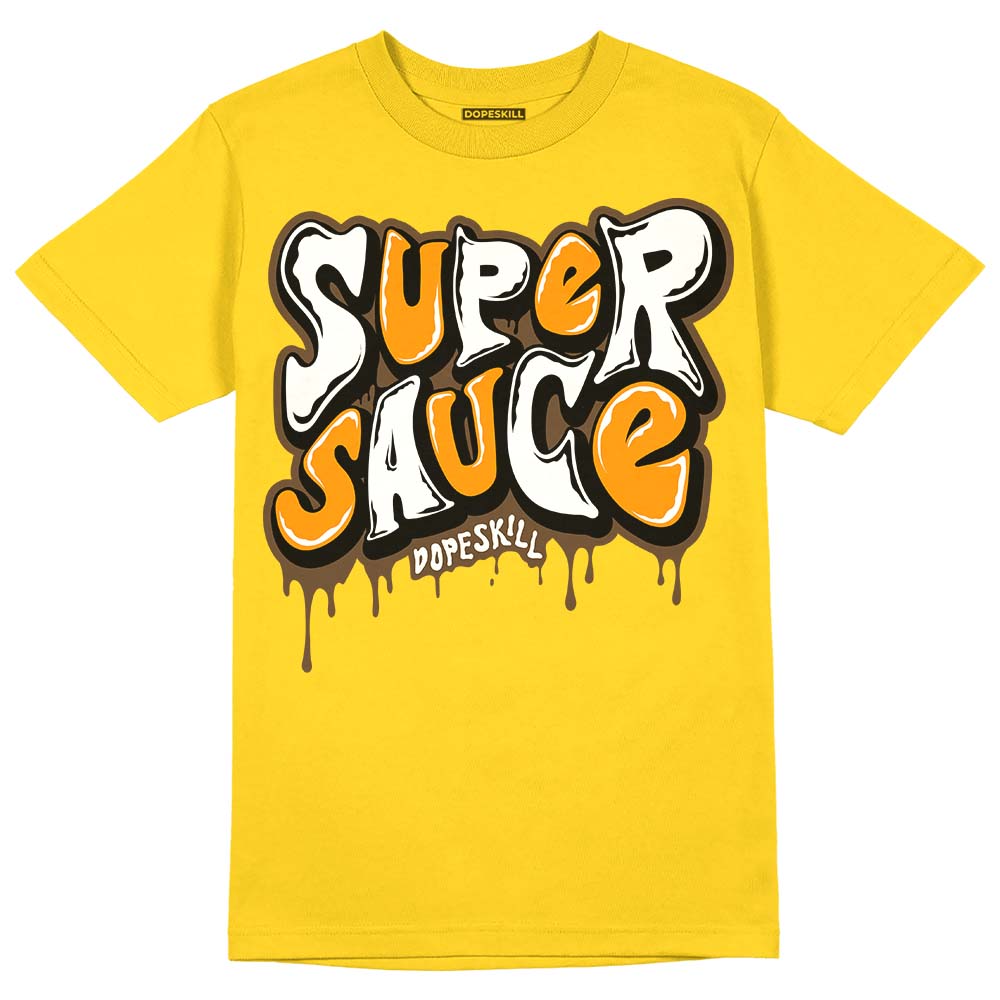 Yellow Ochre 6s superstreetwear Yellow T-shirt Super Sauce Graphic