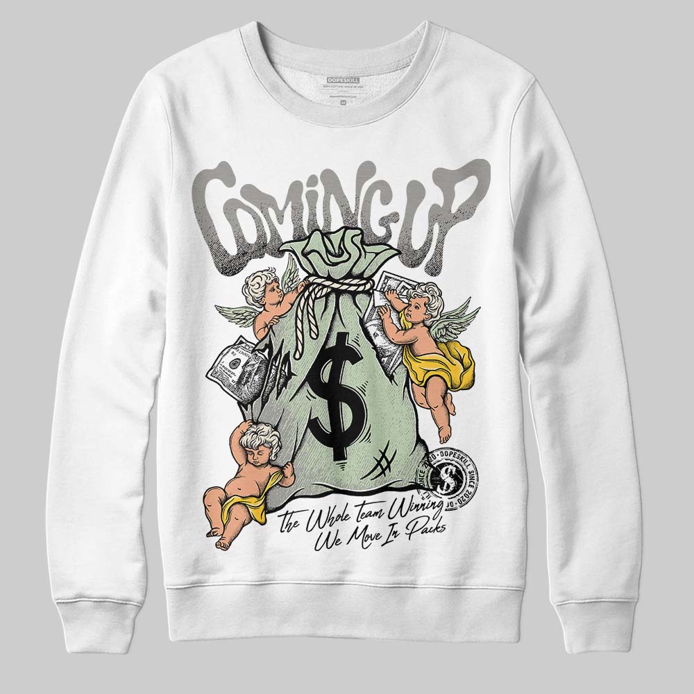 Seafoam 4s 2025 superstreetwear Sweatshirt Money Bag Coming Up Graphic