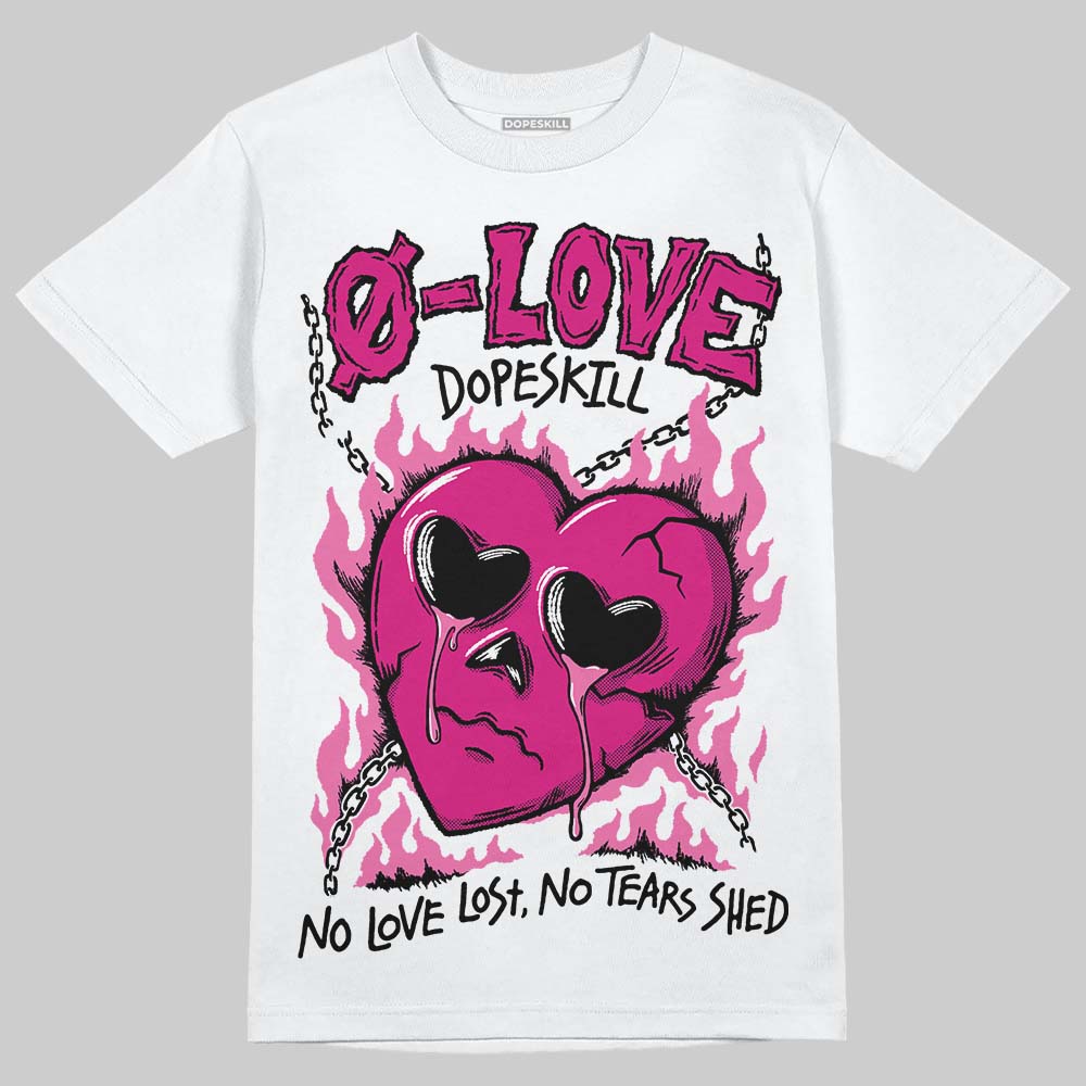 Rick RO Pink Leather Sneakers superstreetwear T-Shirt Crying Heart Graphic