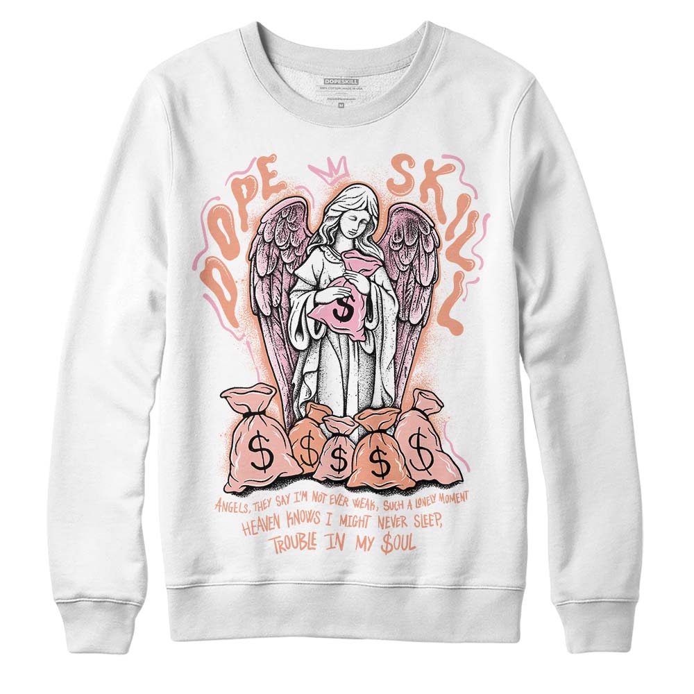 Legend Pink 11s superstreetwear Sweatshirt Angels Graphic