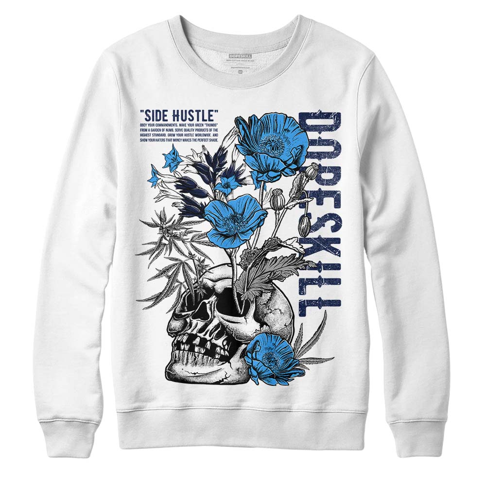 AJ Spizike White Obsidian superstreetwear Sweatshirt Side Hustle Graphic