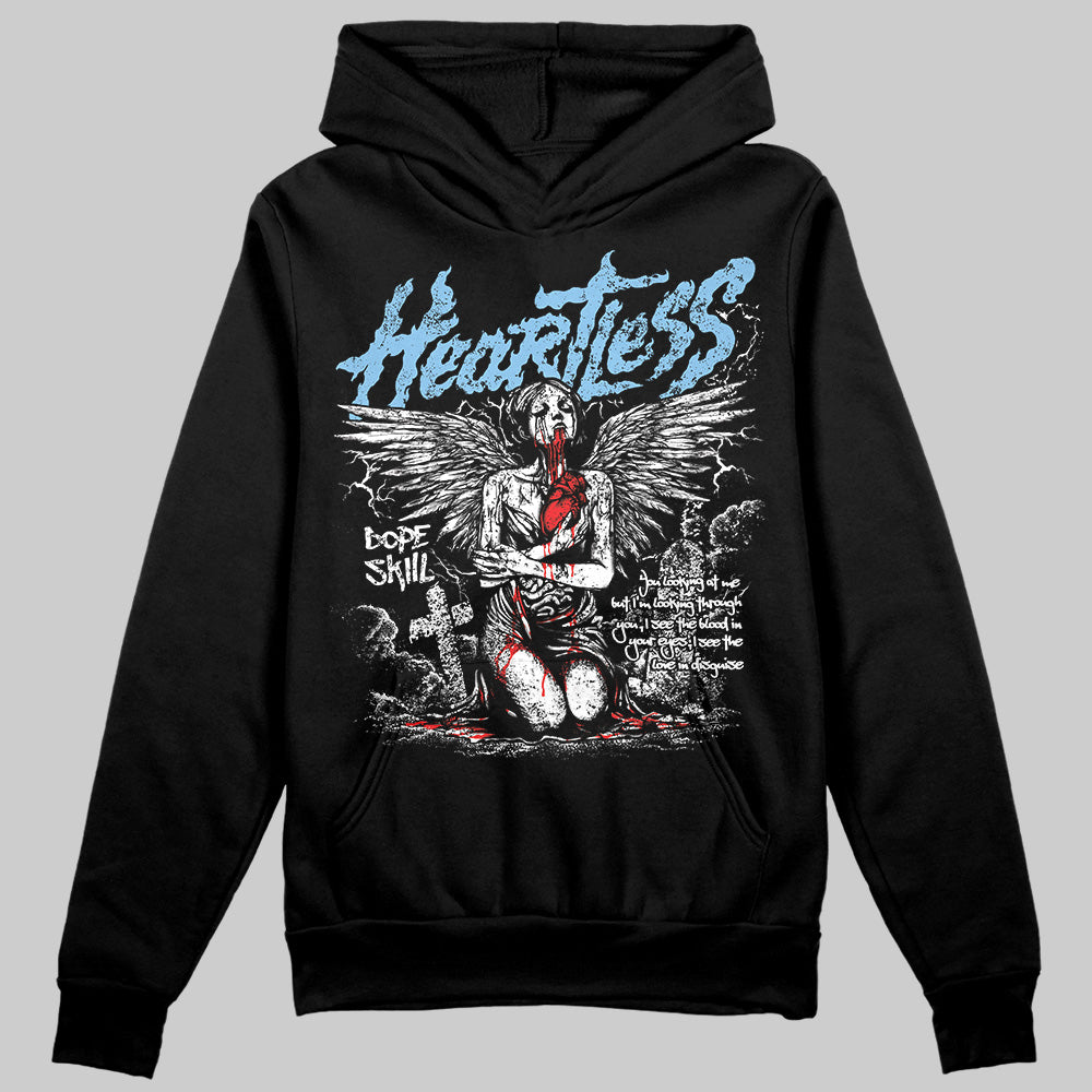 University Blue Collection superstreetwear Hoodie Sweatshirt Heartless Graphic