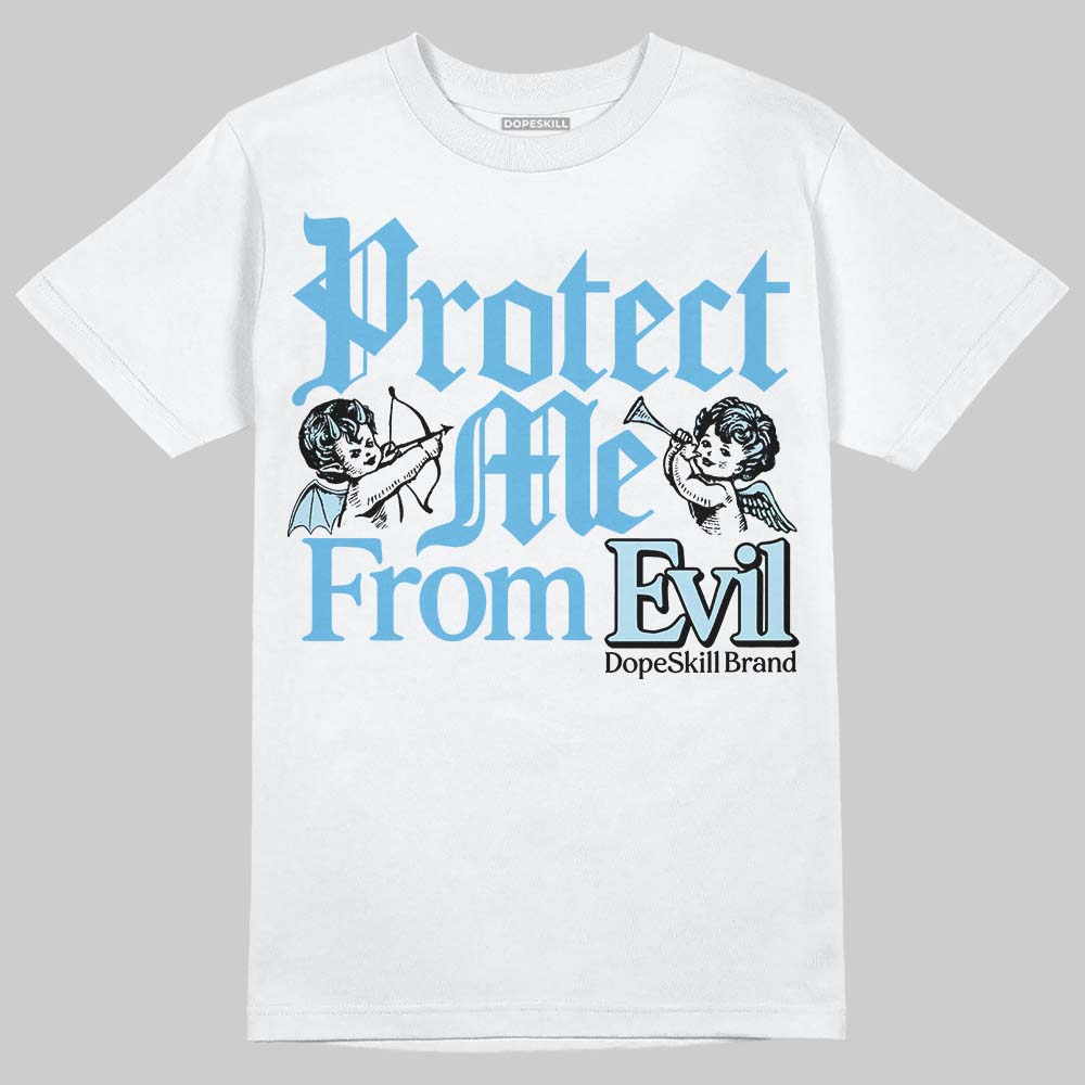 Legend Blue 11s superstreetwear T-Shirt Protect Me From Evil Graphic