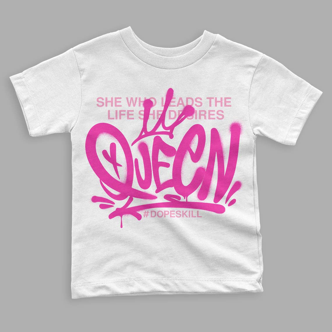 Triple Pink Dunk Low superstreetwear Toddler Kids T-shirt Queen Graphic